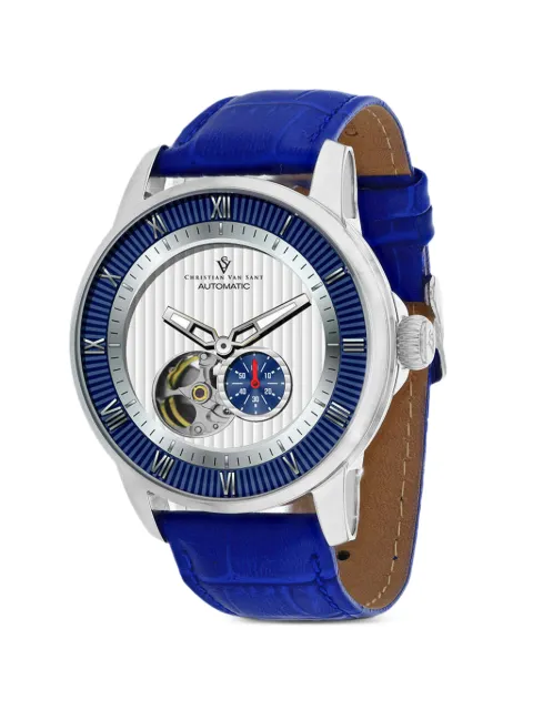 CHRISTIAN VAN SANT Viscay open-heart 42mm watch