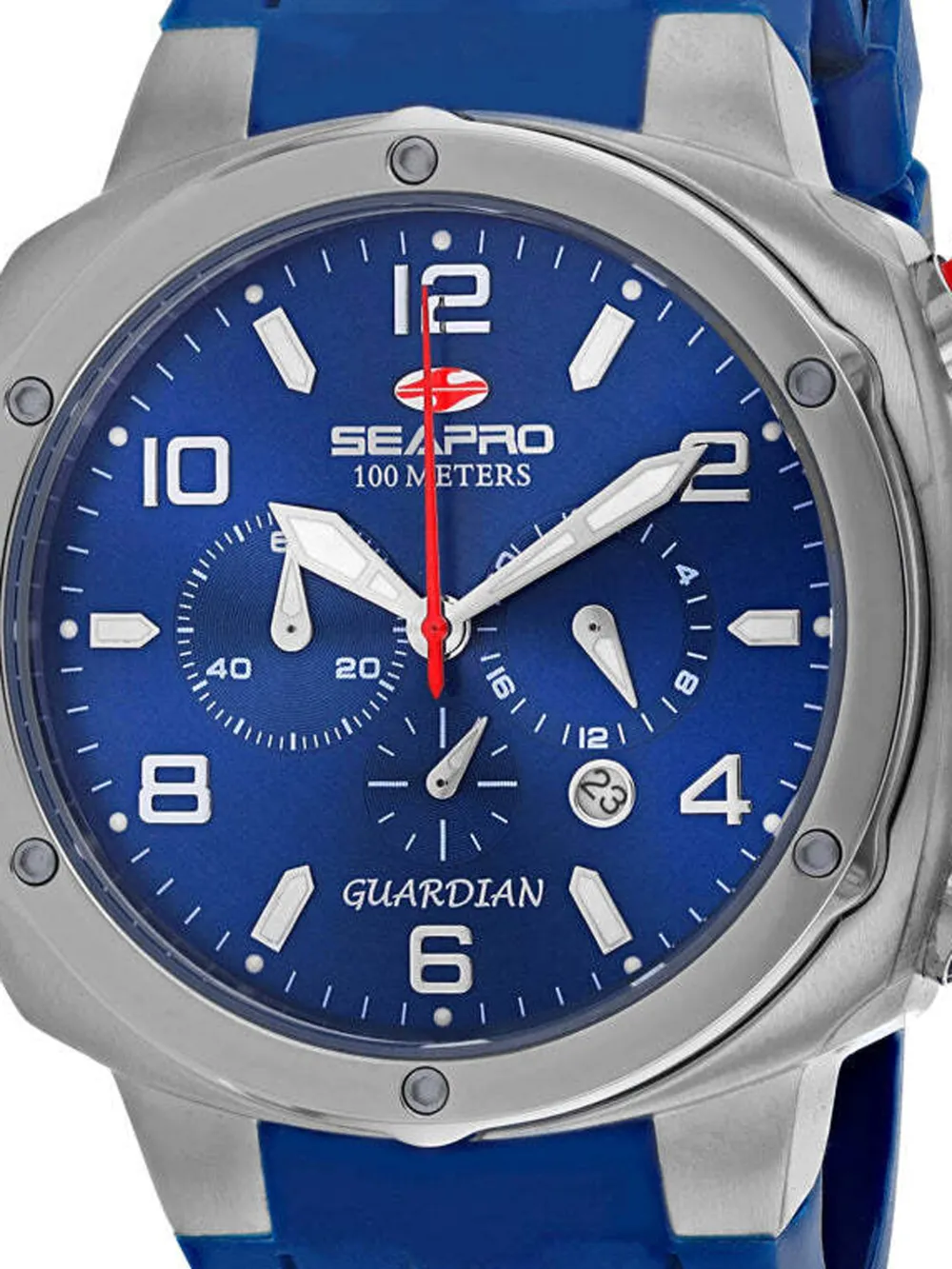  Seapro Reloj Guardian De 44 Mm - Azul 