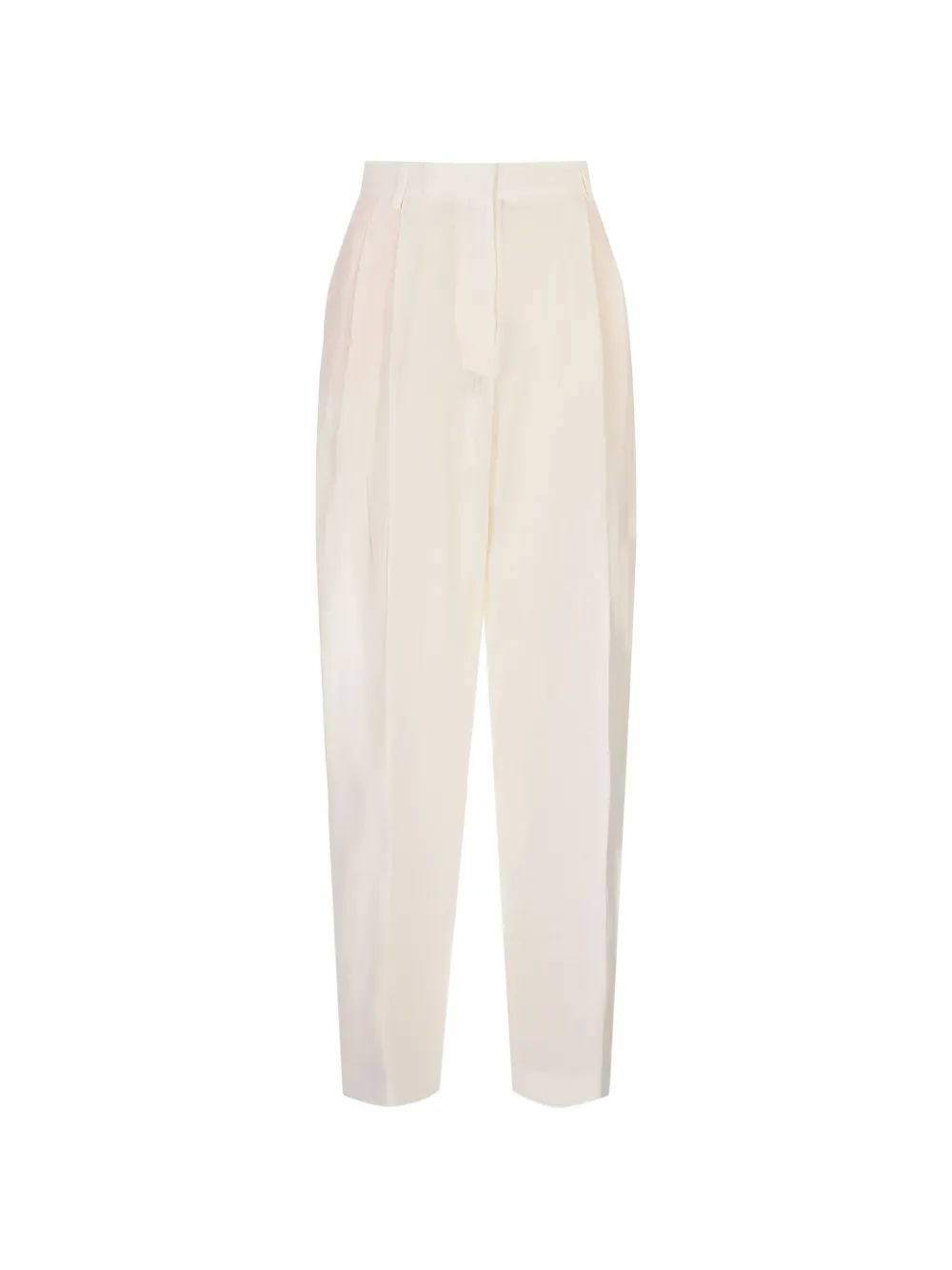 Fabiana Filippi pleated pressed-crease trousers - Nude