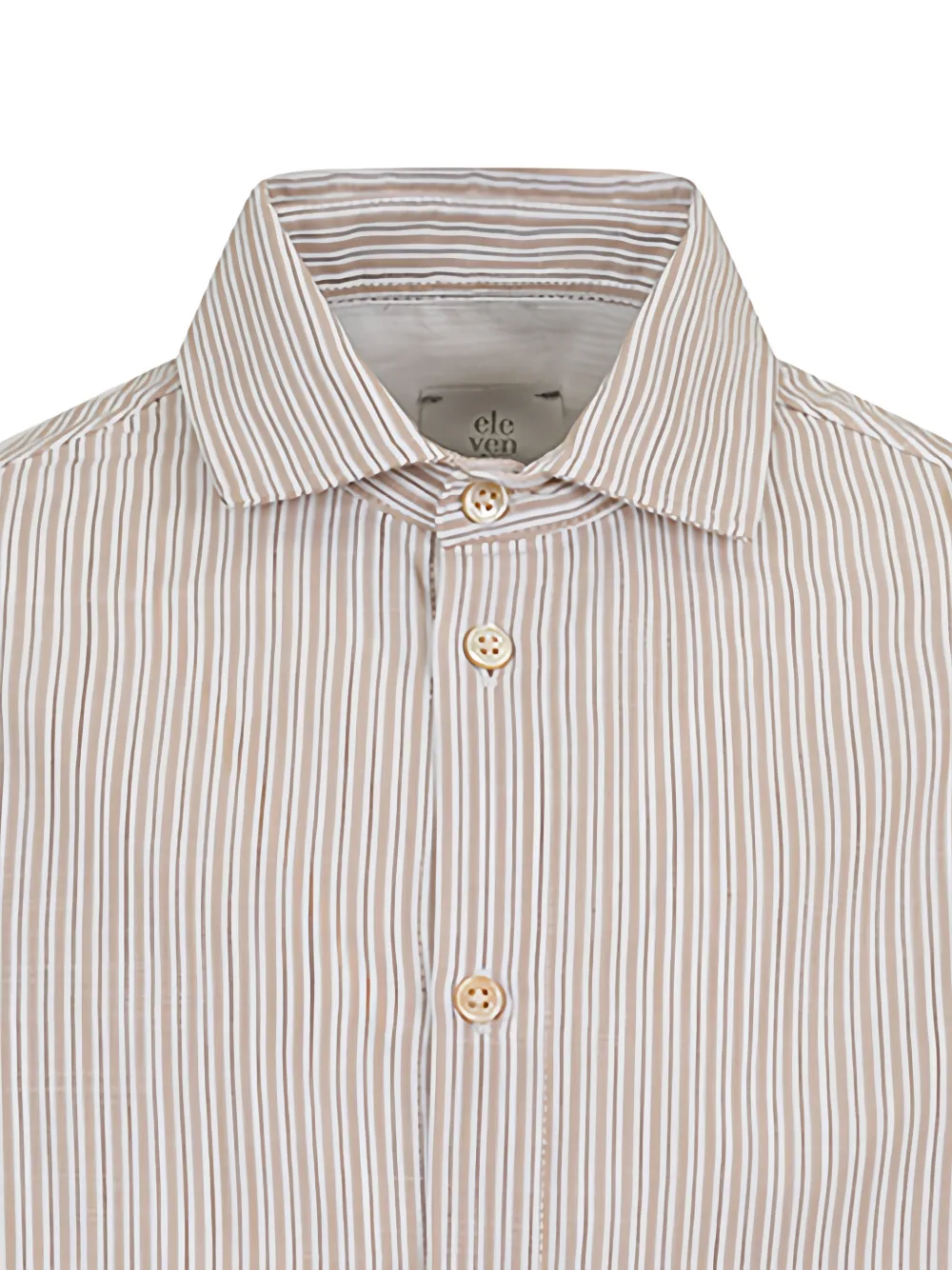 Eleventy Kids Gestreept shirt Beige