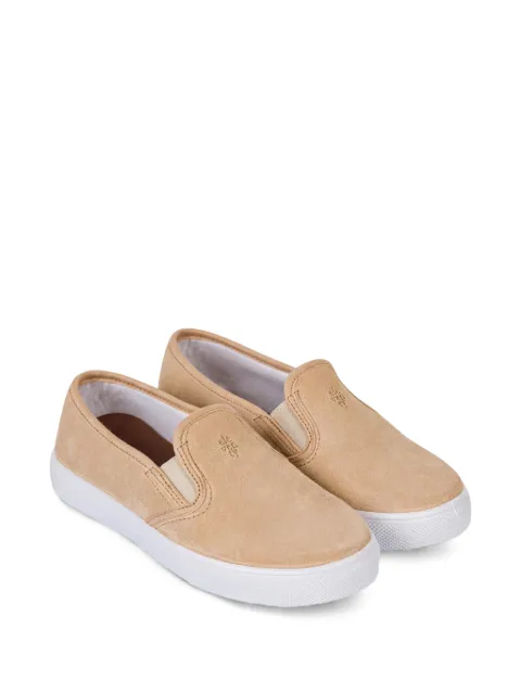 Eleventy Kids logo-embossed sneakers