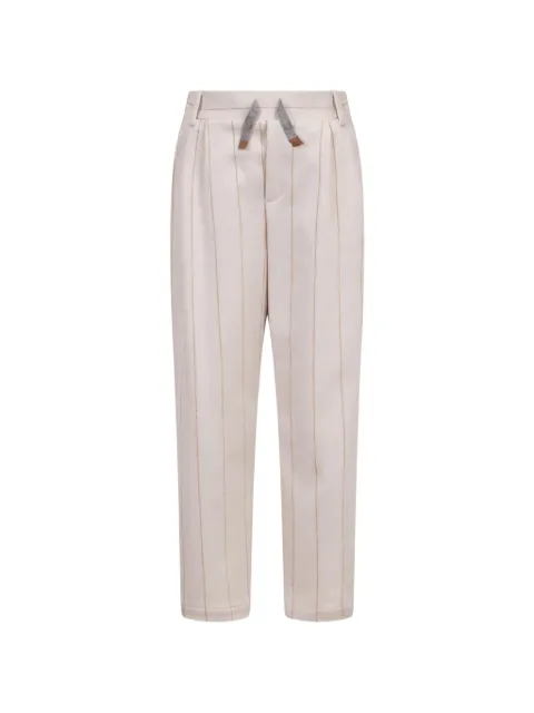 Eleventy Kids pinstripe-pattern trousers