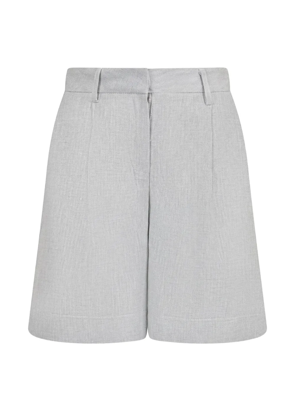 Eleventy Kids logo-patch shorts - Grigio