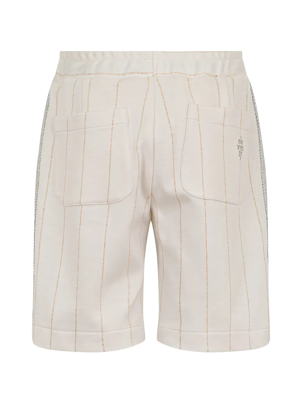Eleventy Kids Shorts met krijtstreep Beige