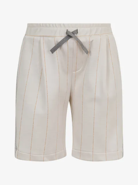 Eleventy Kids short à fines rayures