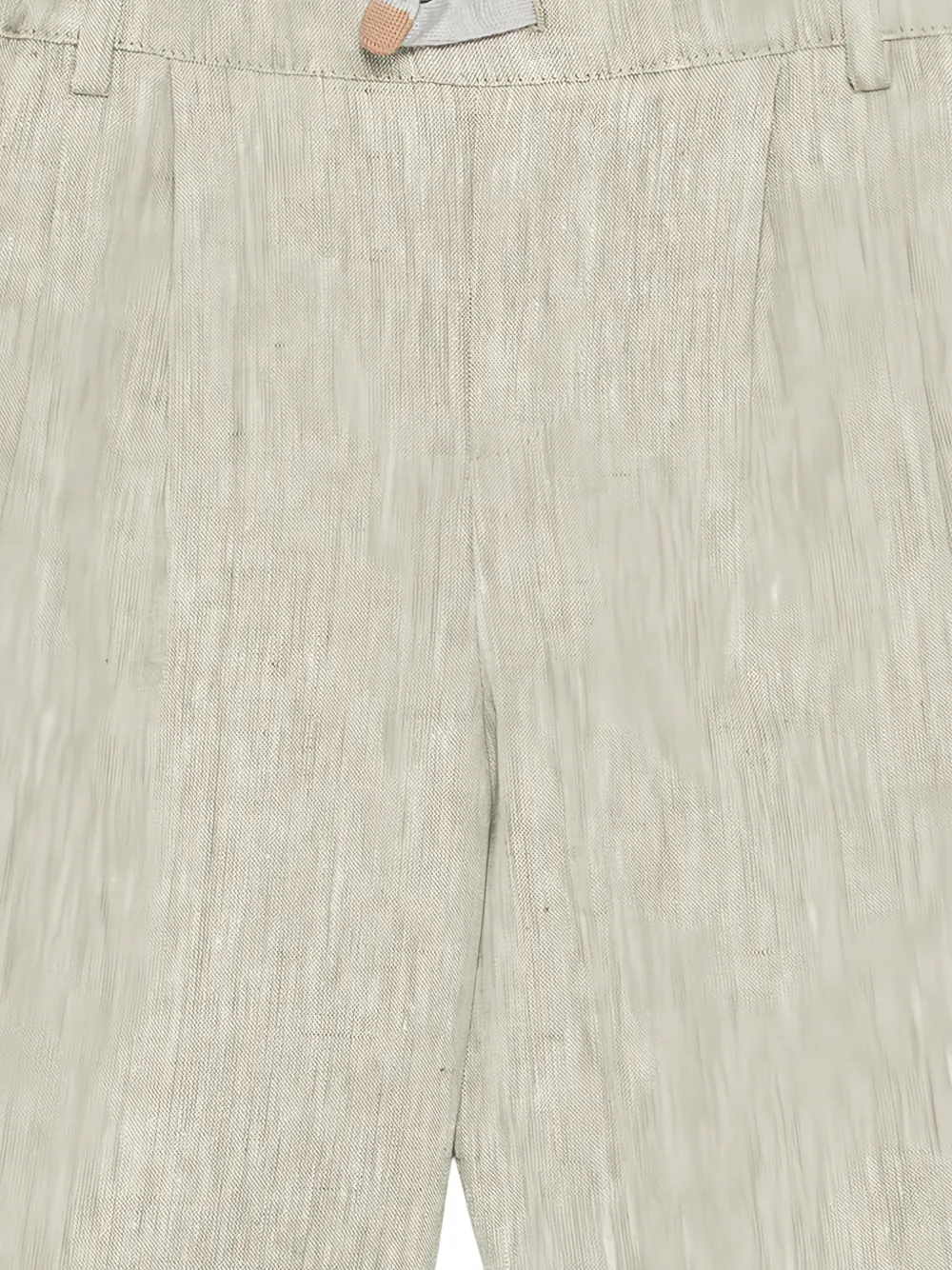 Eleventy Kids Shorts met plooien en trekkoord Beige