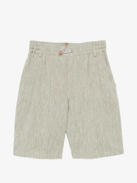 Eleventy Kids short plissé à lien de resserrage
