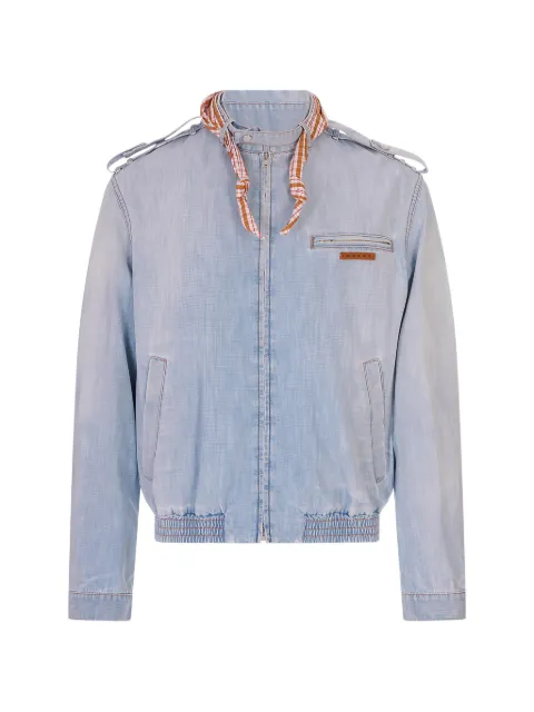 Marni epaulette-detail zip-up jacket