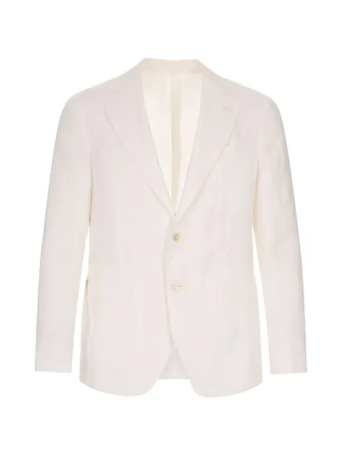 Caruso notch-lapel single-breasted blazer