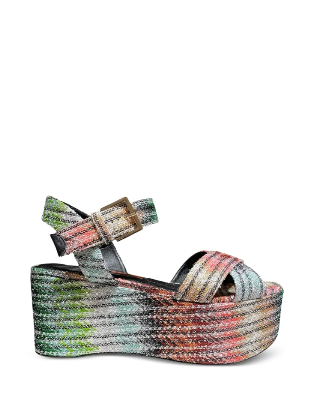 Missoni Julia espadrilles met pailletten Oranje