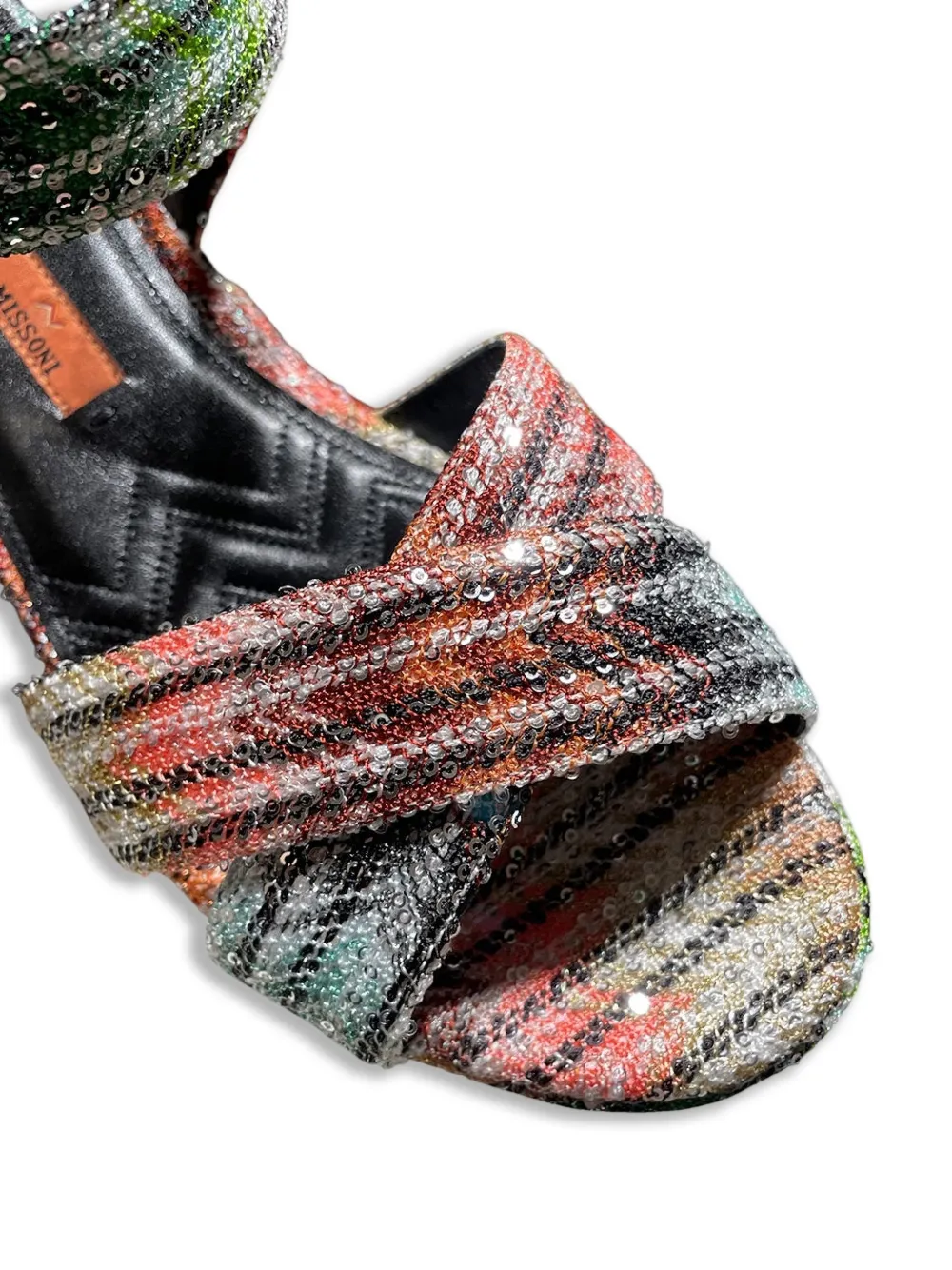 Missoni Julia espadrilles met pailletten Oranje