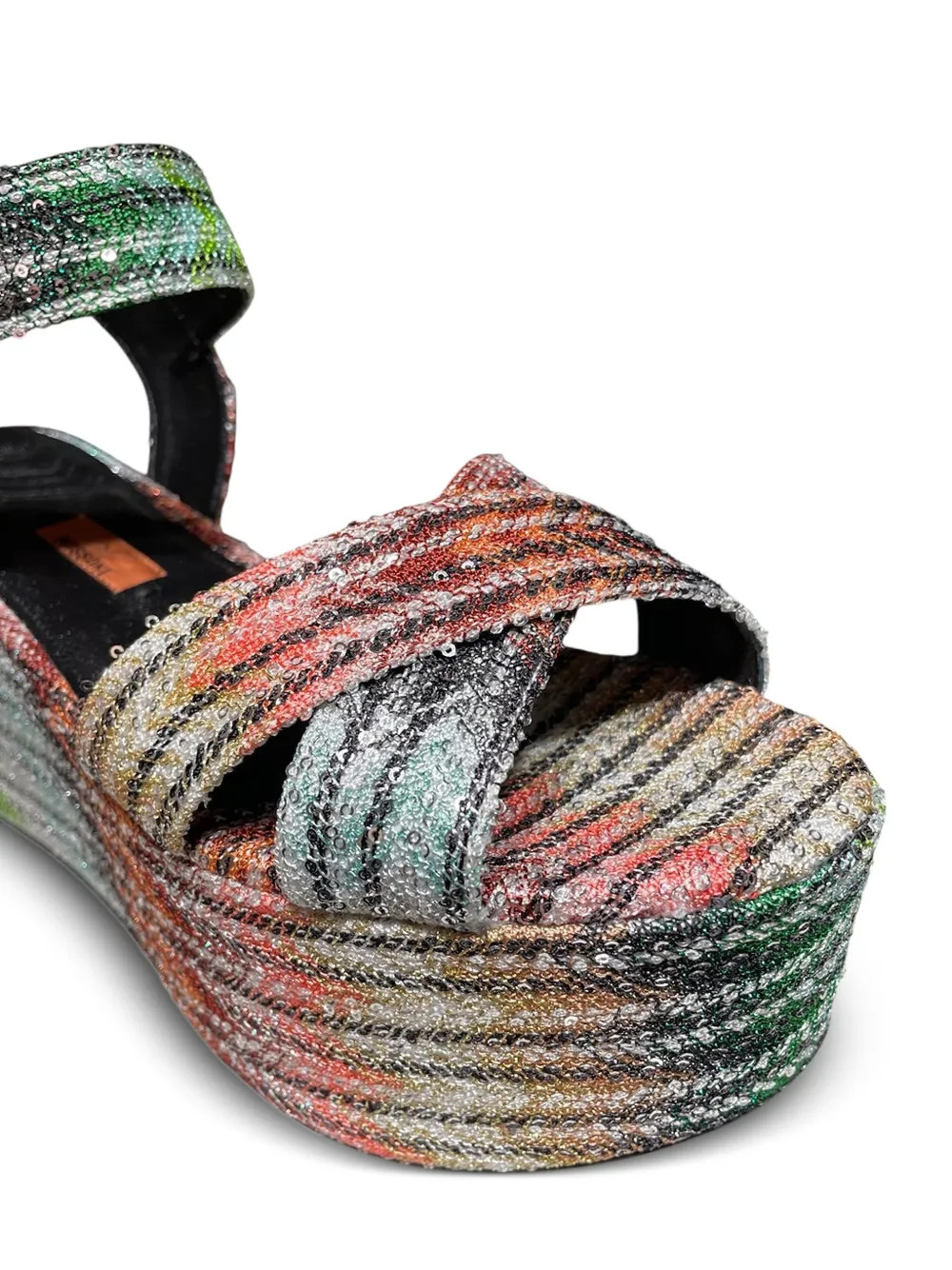 Missoni Julia espadrilles met pailletten Oranje