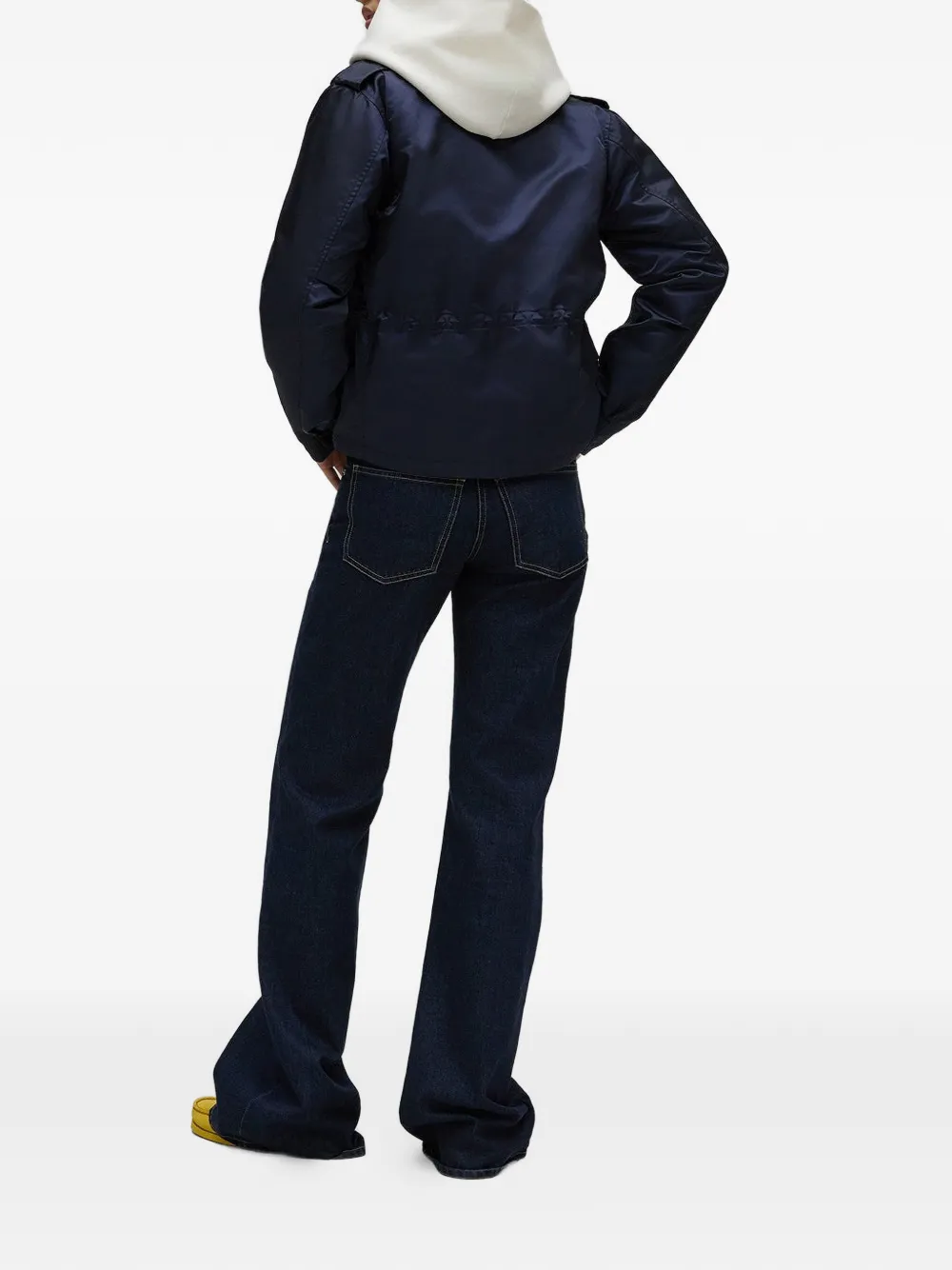ASPESI Jeans met contrasterende stiksels Blauw