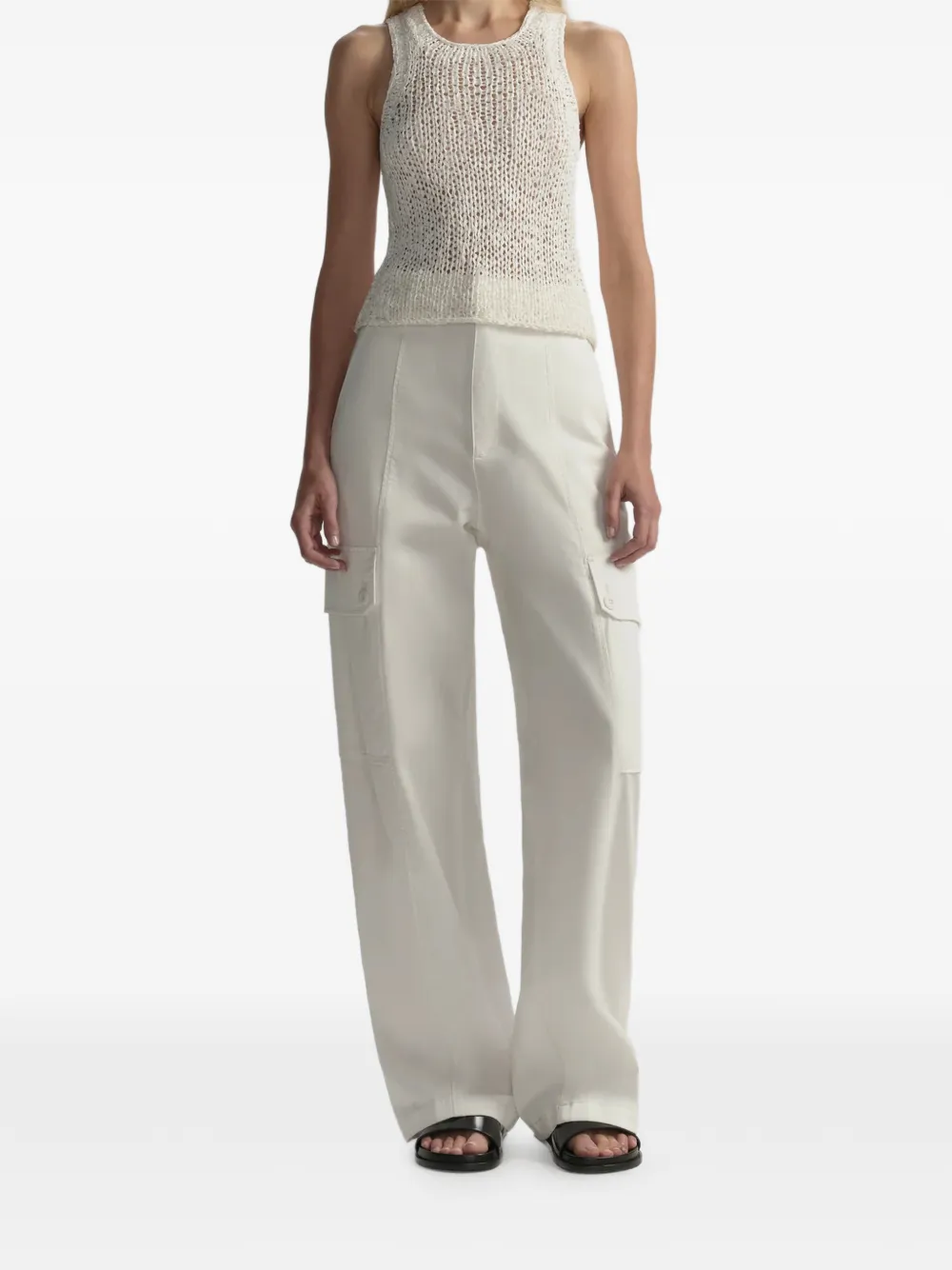A.L.C. Carter cargo broek Wit