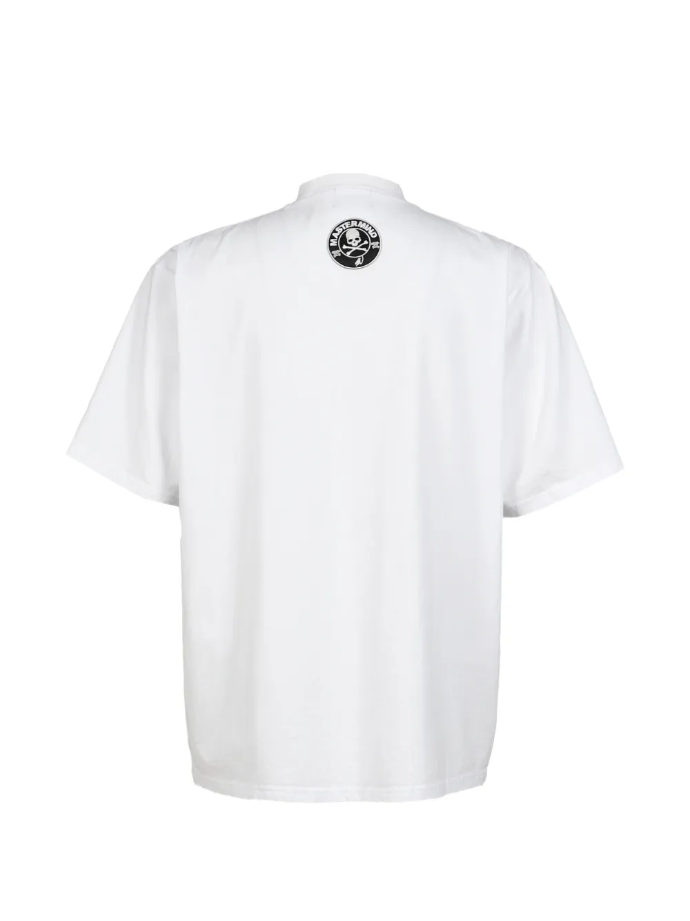 Mastermind Japan x Sean Wotherspoon T-shirt met patch Wit