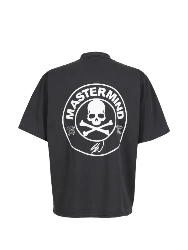 Mastermind Japan x Sean Wotherspoon logo-patch T-shirt | Black 