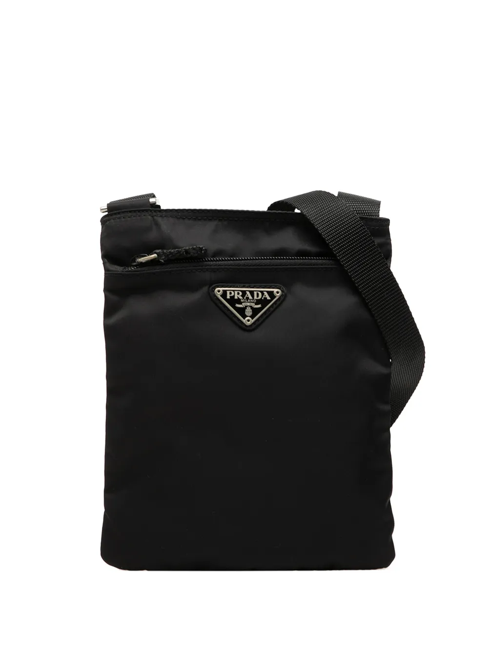 Prada Pre-Owned 2000-2013 Tessuto Zip Top crossbody bag - Nero