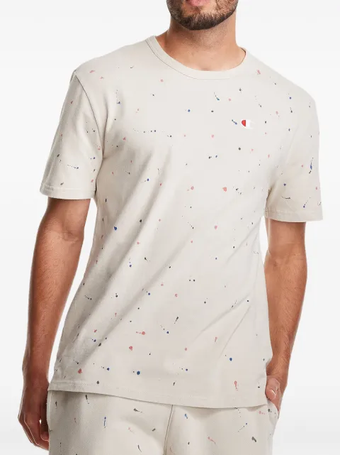 Champion t-shirt à effet taches de peinture Heritage