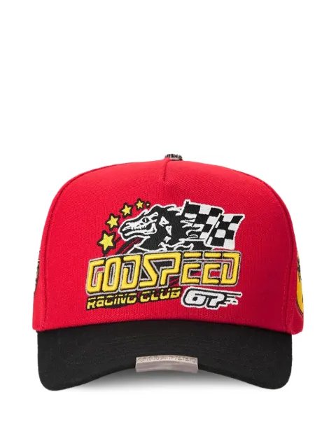 GODSPEED GRC Members embroidered-patch trucker hat