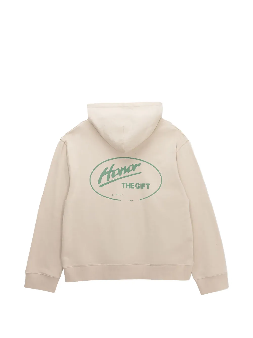 Honor The Gift Better at Minding My Own hoodie met grafische print Beige