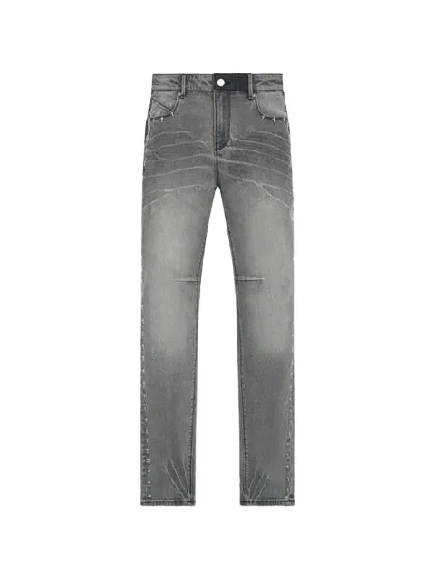 RTA Bryant cross-stitch skinny jeans