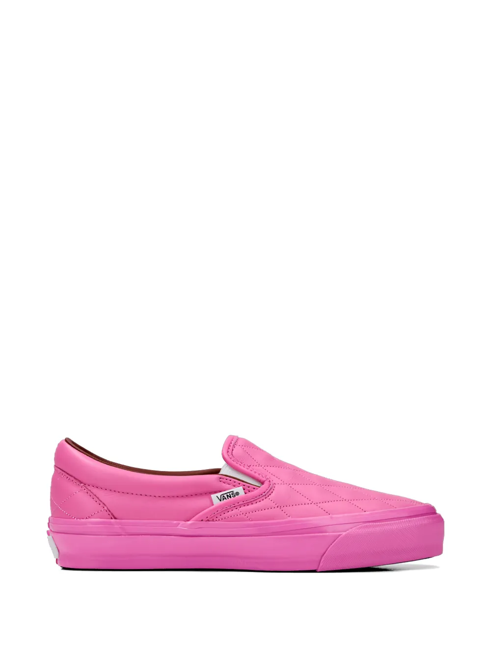Vans LX Classic Slip-On 98 quilted leather sneakers - Rosa