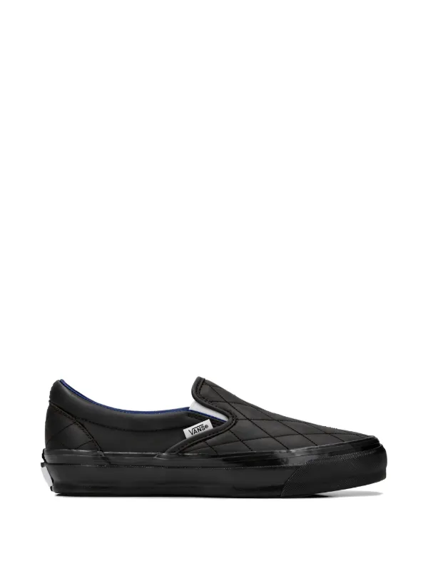 靴 VANS LX CLASSIC SLIP-ON 98 BLACK/WHITE29 Vans LX Classic Slip-On 98 スニーカー | ブラック | FARFETCH JP