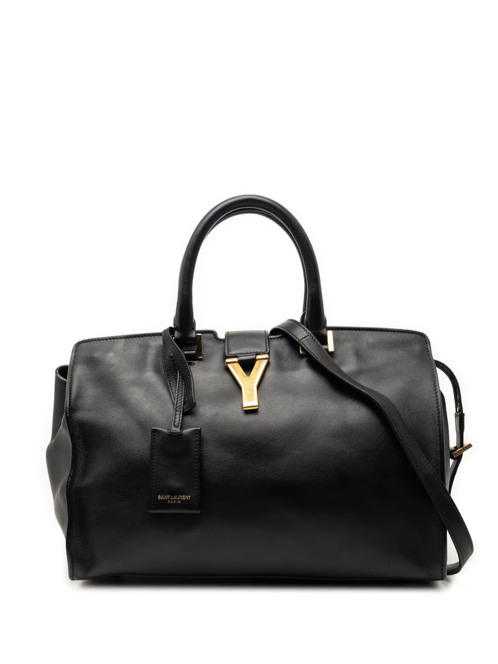 Saint Laurent Pre-Owned 2000-2013 Small Leather Cabas Chyc satchel - Nero