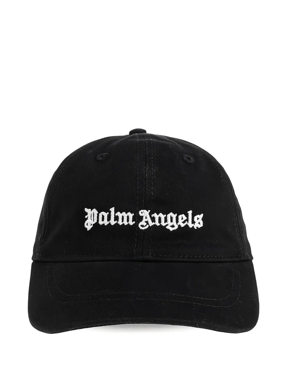 Palm Angels Kids logo-embroidered baseball cap - Nero
