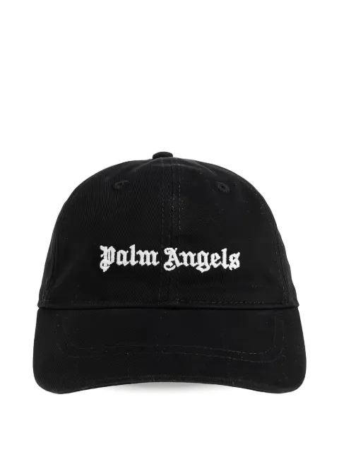 Palm Angels Kids gorra con logo bordado