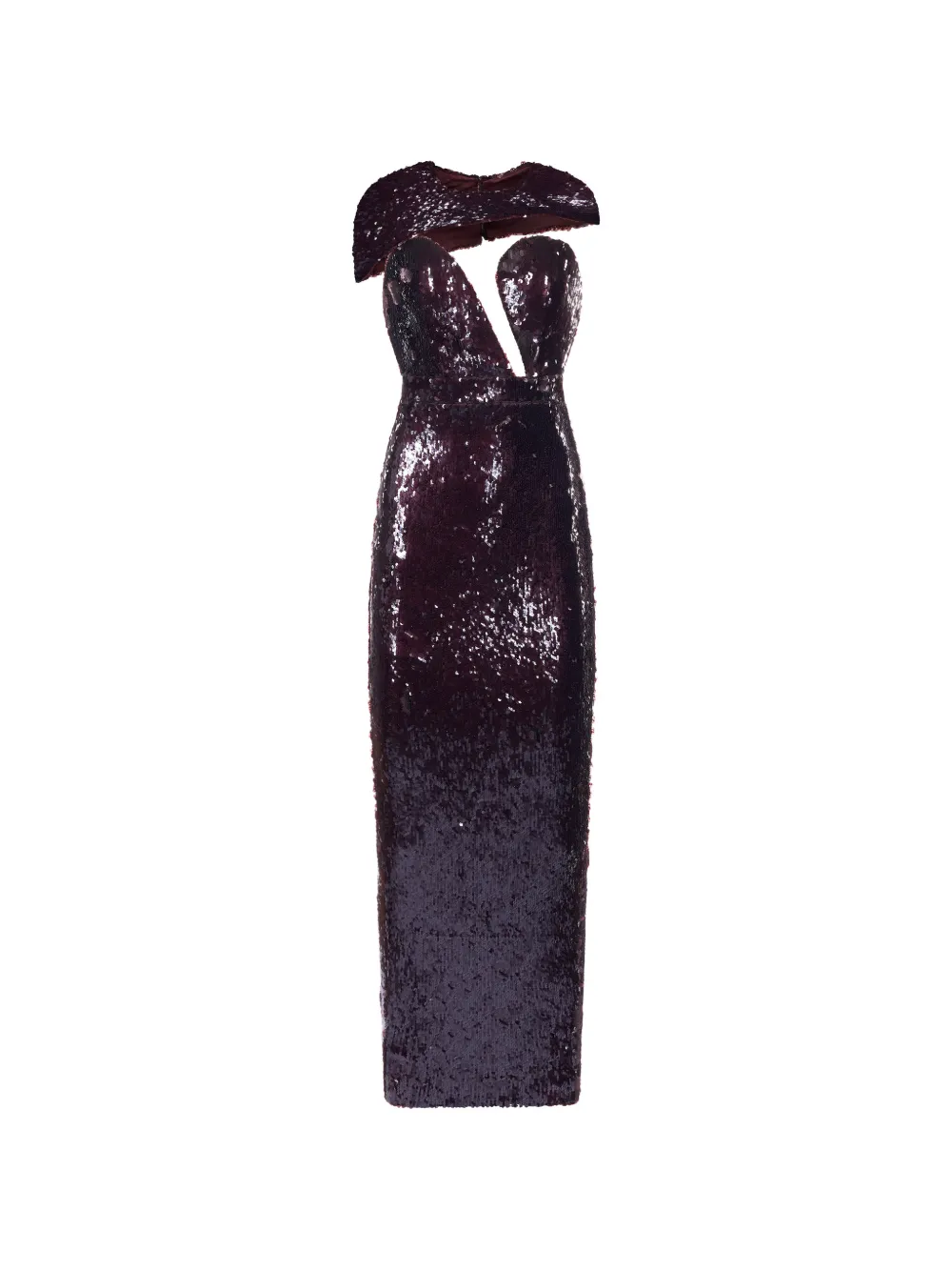 ARAFTU sequin-embellished cut-out dress