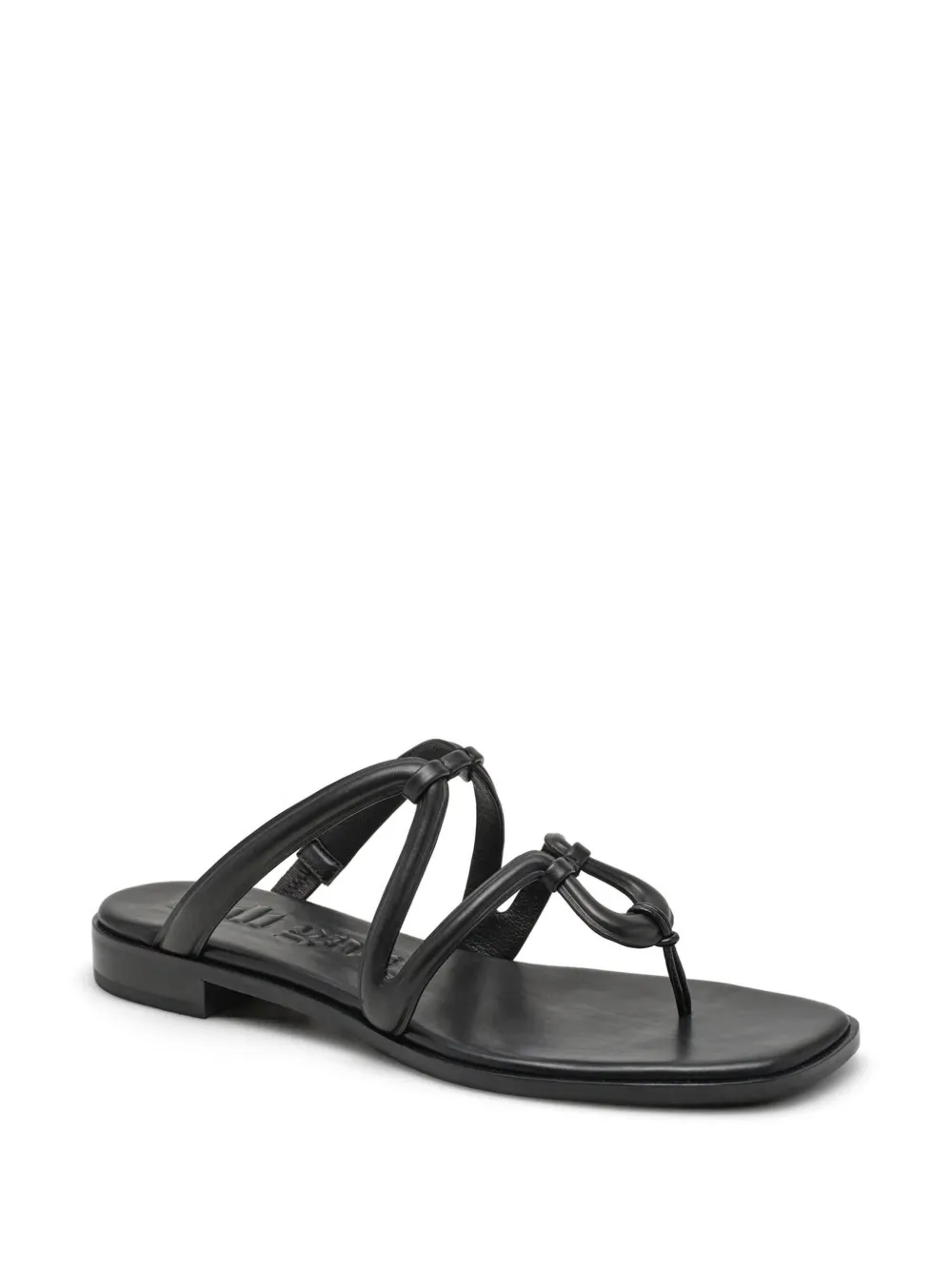 Cult Gaia Estee sandals Zwart