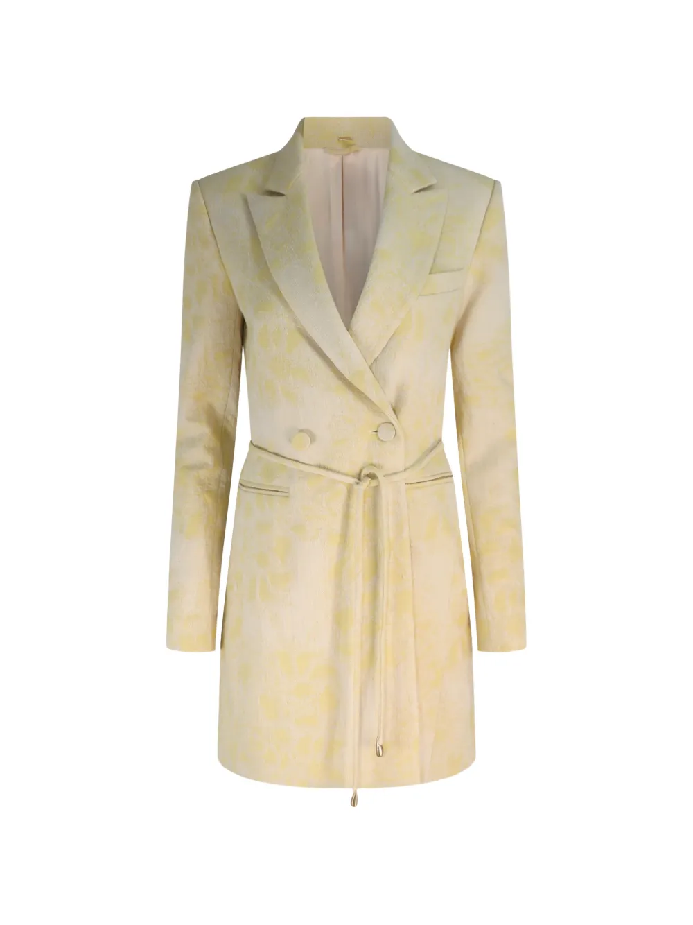 Cult Gaia Benney belted blazer - Giallo