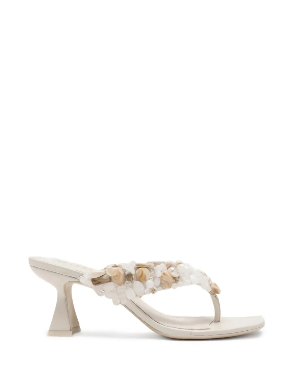 Cult Gaia Abi sandals Wit