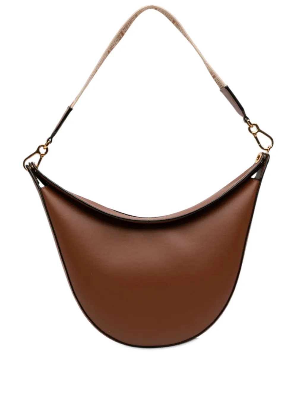 Loewe Pre-Owned 2022 Small Leather Luna hobo bag - Marrone