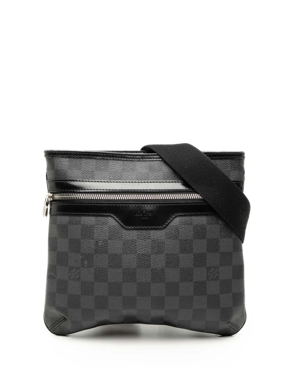 Louis Vuitton Pre-Owned 2010 Damier Graphite Thomas crossbody bag - Nero
