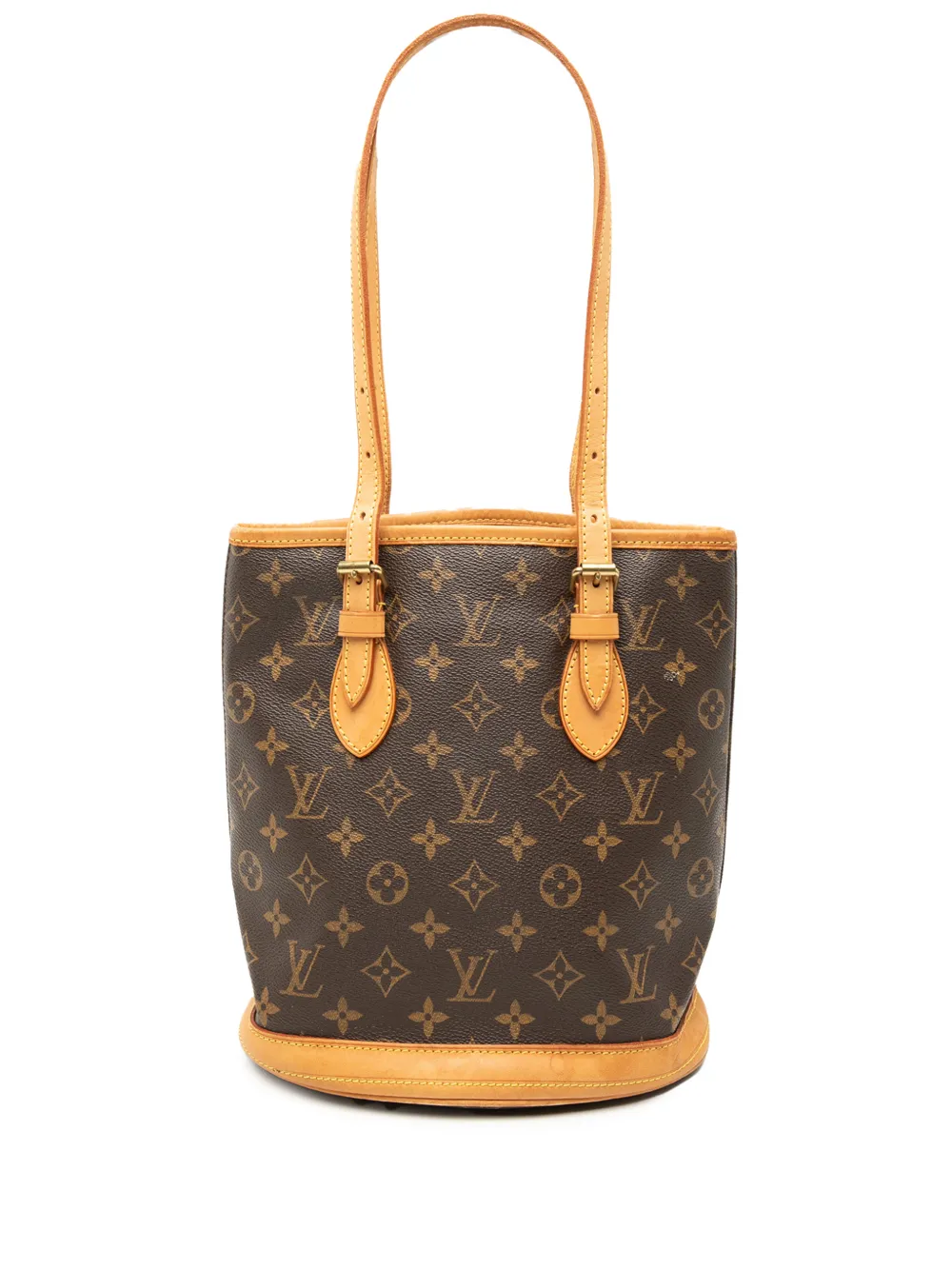 Louis Vuitton Pre-Owned 2005 Monogram Petit bucket bag - Marrone