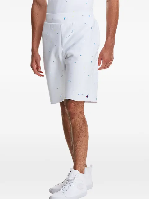 Champion C-Life Reverse Weave Paint Splatter shorts