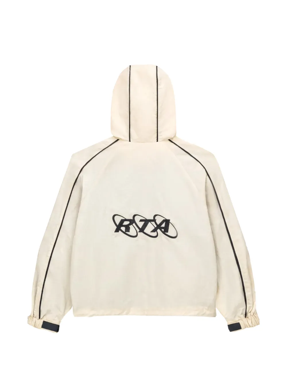 RTA Zayden jack met logoprint Beige
