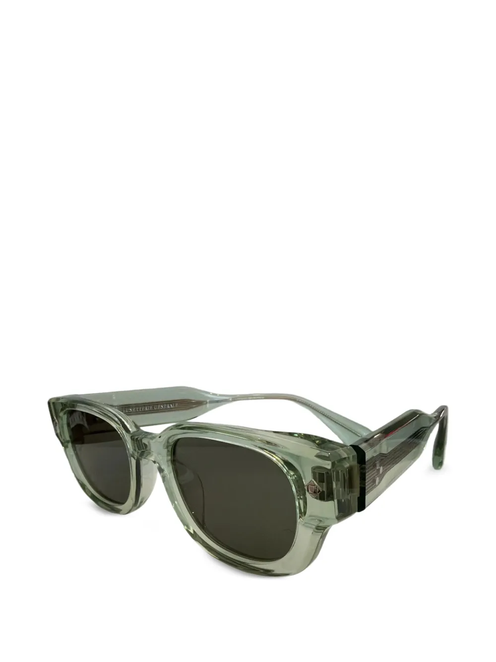 Lunetterie Générale rectangle-frame sunglasses - Verde