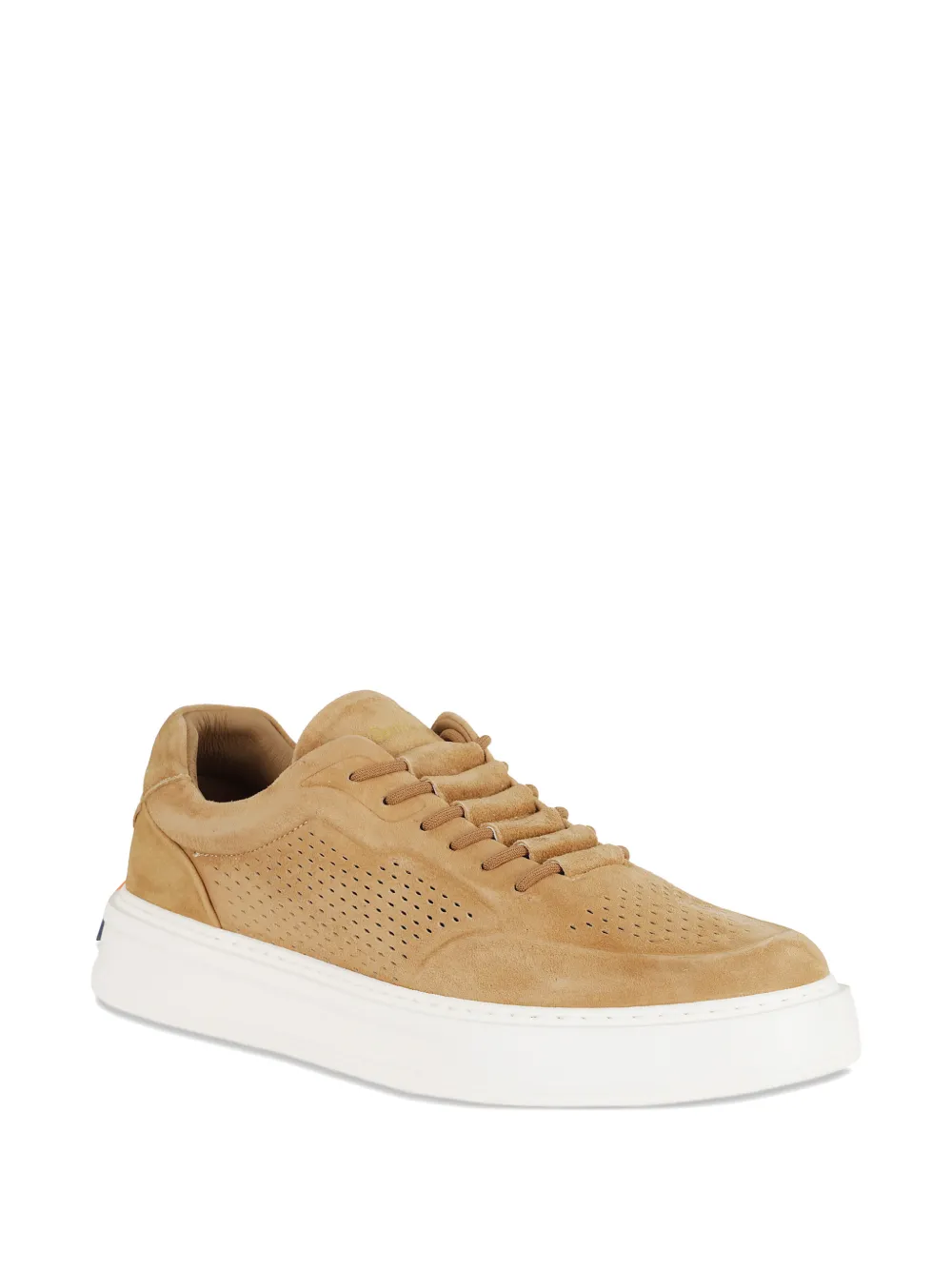 Barracuda Phoenix perforated suede sneakers Beige