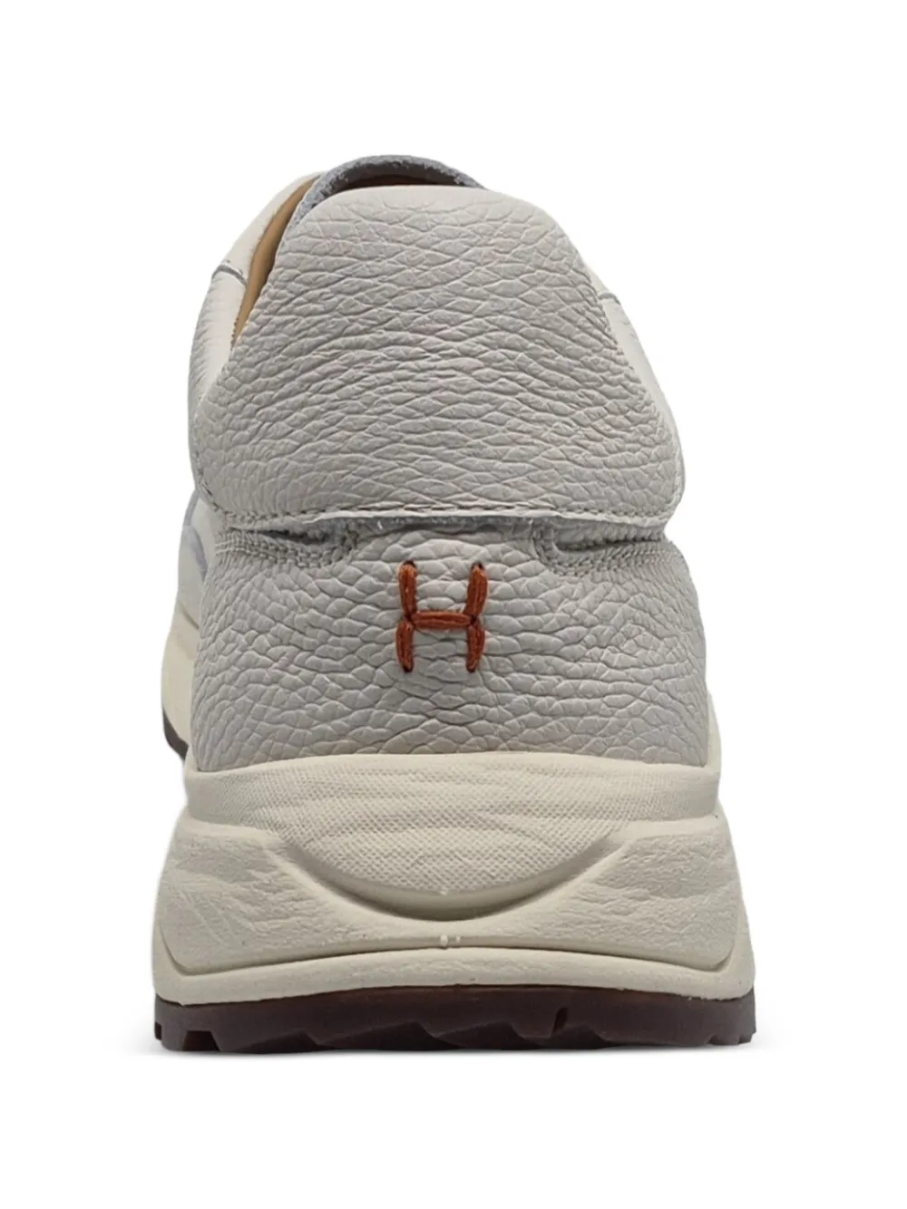 Henderson Baracco pebbled-leather sneakers Beige