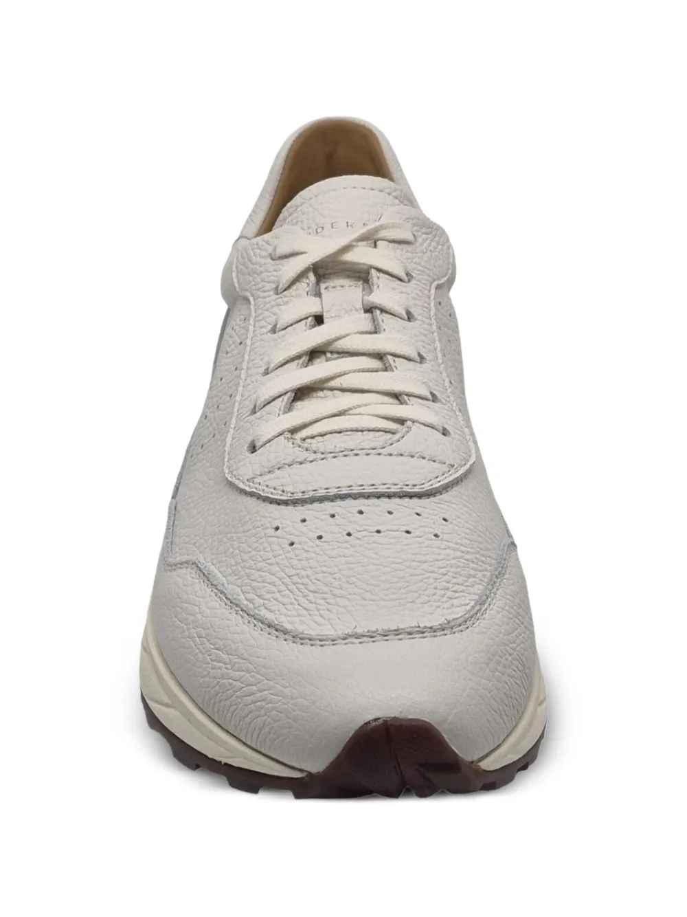 Henderson Baracco pebbled-leather sneakers Beige