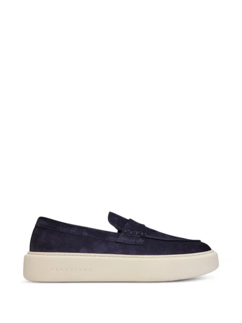 Henderson Baracco suede slip-on loafers