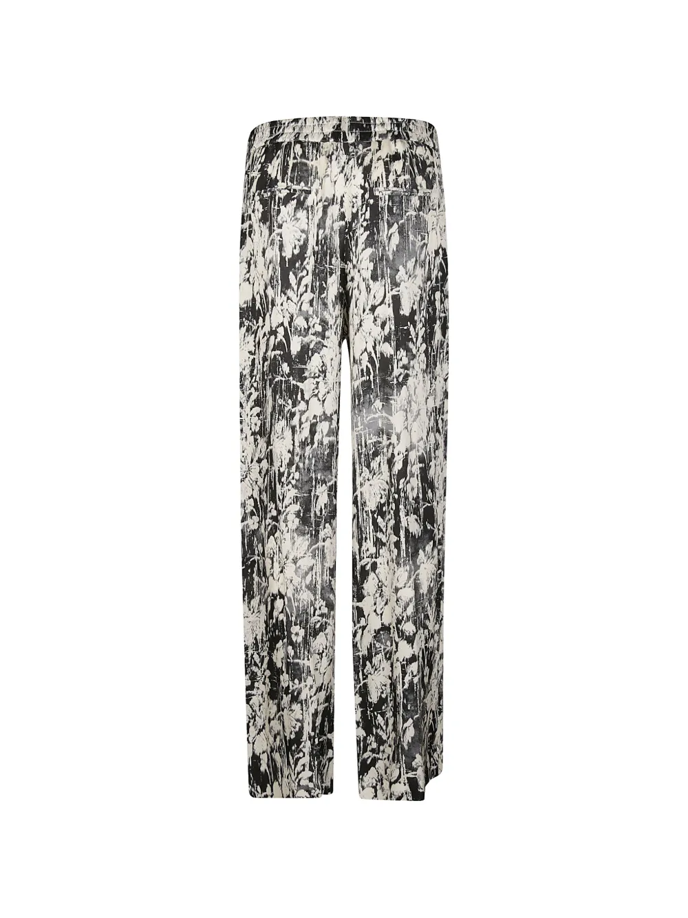 PT Torino Broek met wijde pijpen Zwart