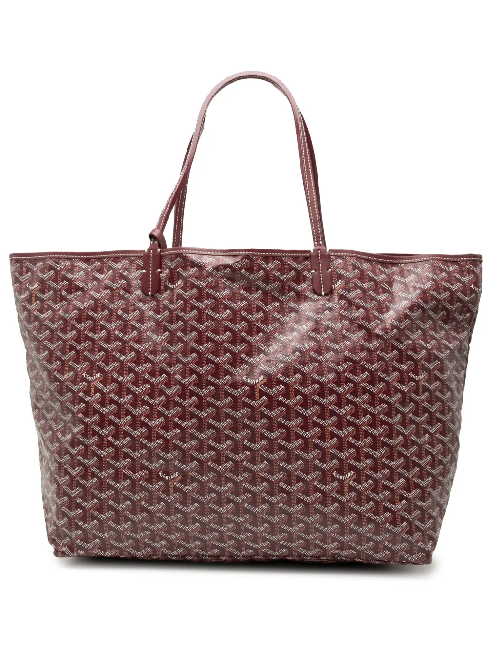 Goyard Pre-Owned 2012 Goyardine Saint Louis GM tote bag - Rosso
