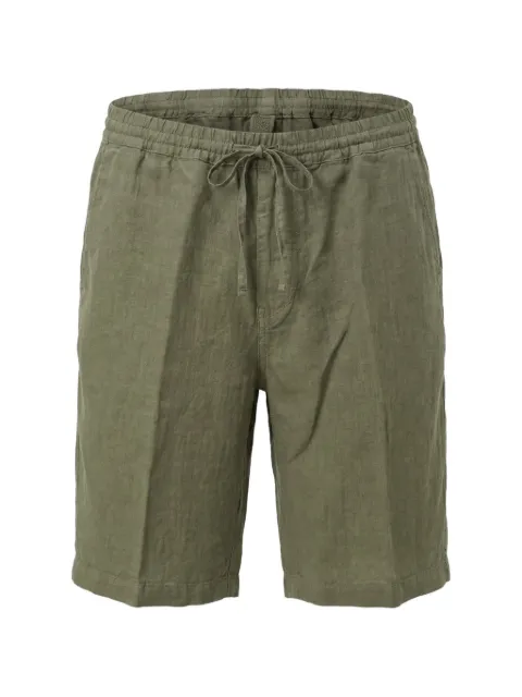 120% Lino drawstring linen shorts