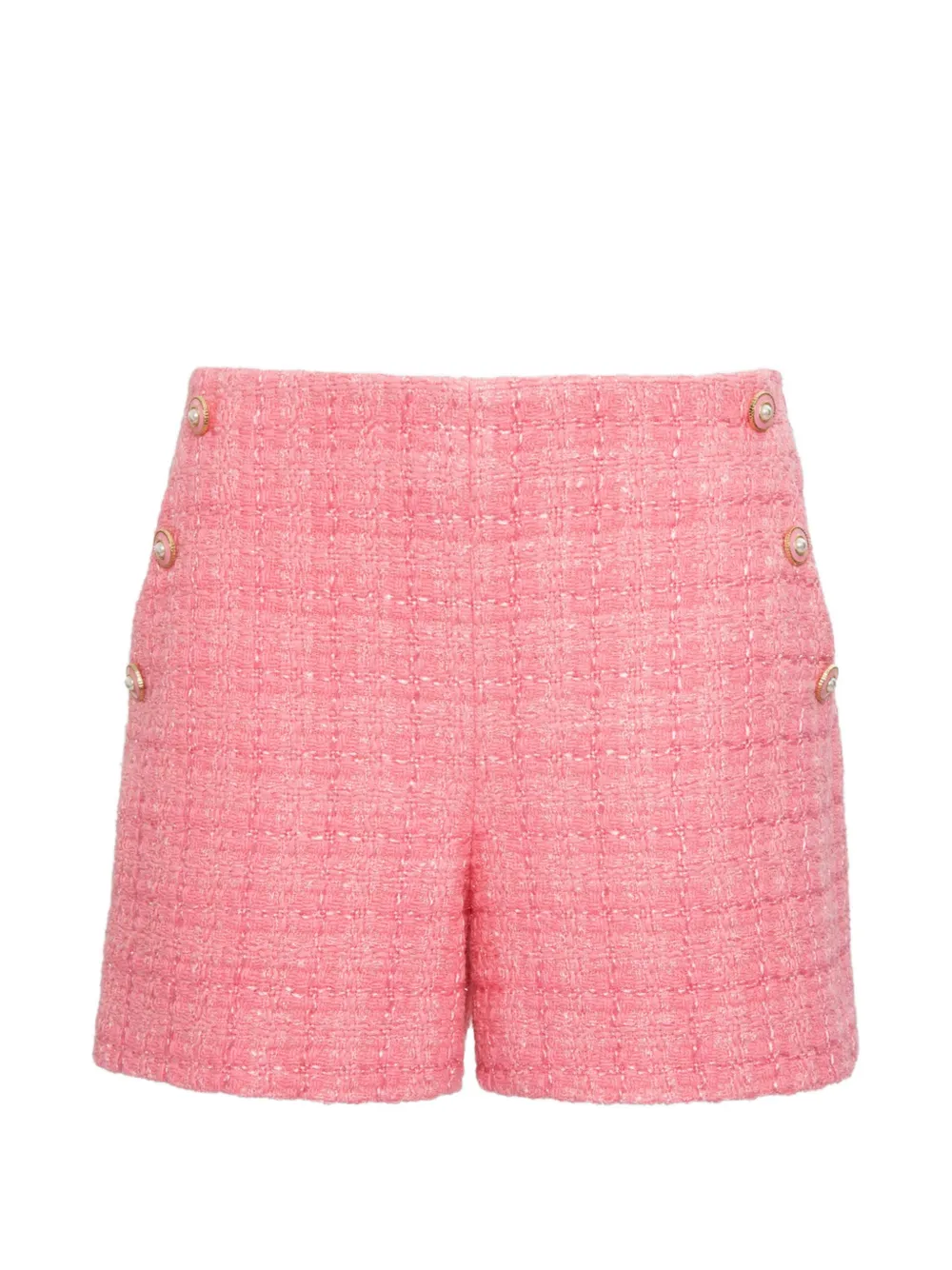 WEILL PARIS tweed shorts - Pink