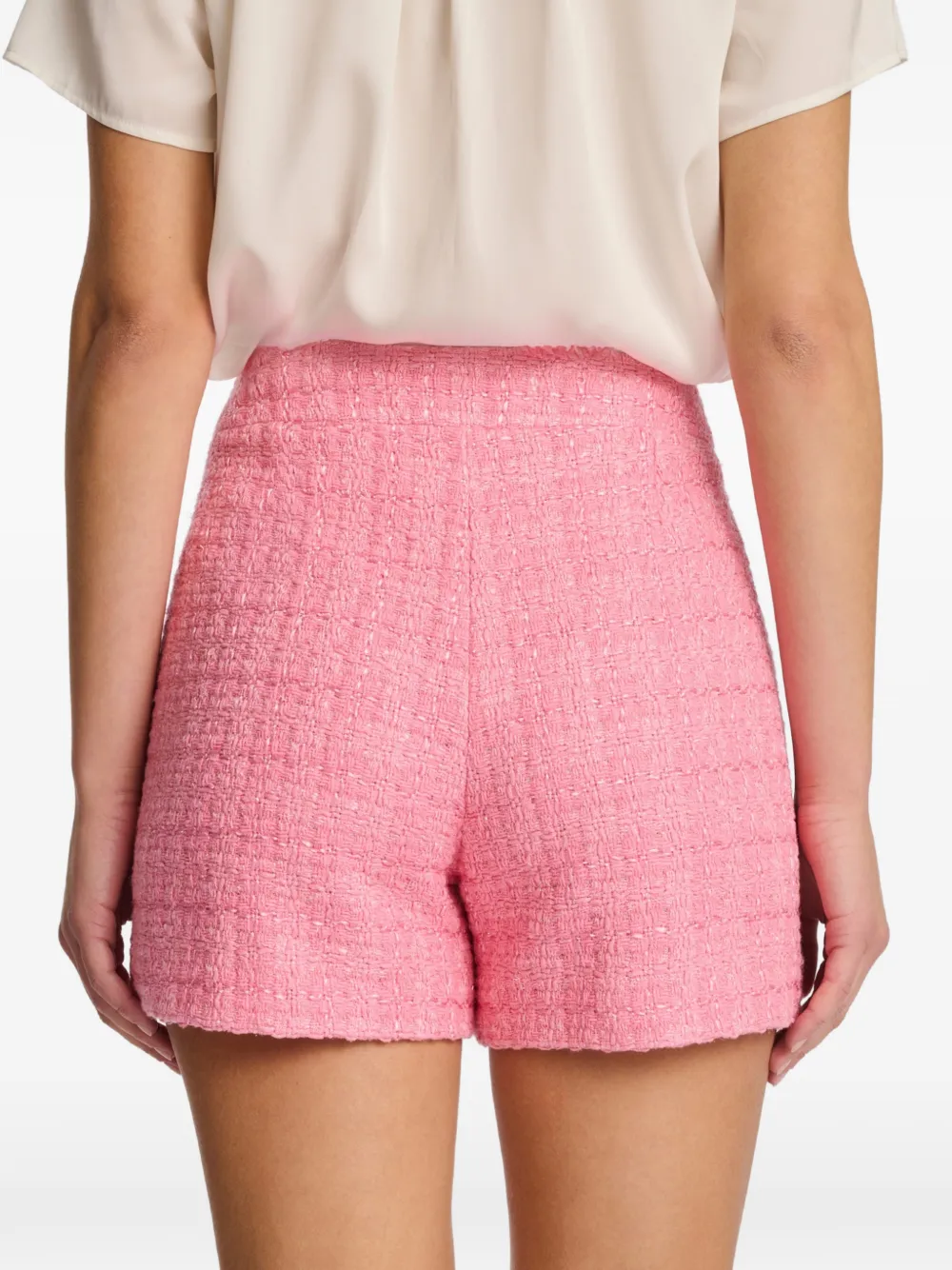 WEILL PARIS Tweed shorts Roze