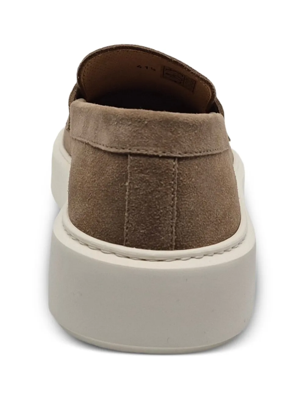 Henderson Baracco suede slip-on loafers Bruin